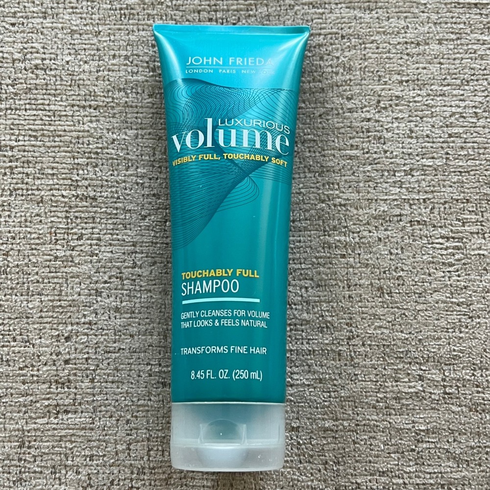 John Frieda Luxurious Volume Touchably Full Shampoo 8.45 Fl Oz for Fine Hair‎